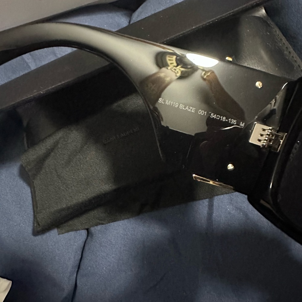 Authentic Saint Laurent SL M119 BLAZE Sunglasses - Picture 10 of 14